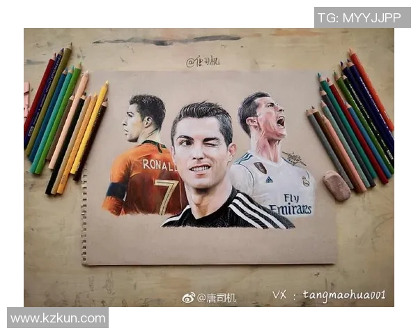 足球明星素描作品展现C罗魅力与风采的艺术之旅 足球明星素描作品展现C罗魅力与风采的艺术之旅